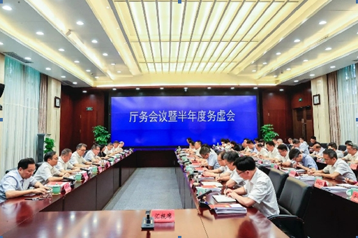 省农业农村厅召开厅务会议暨半年度务虚会